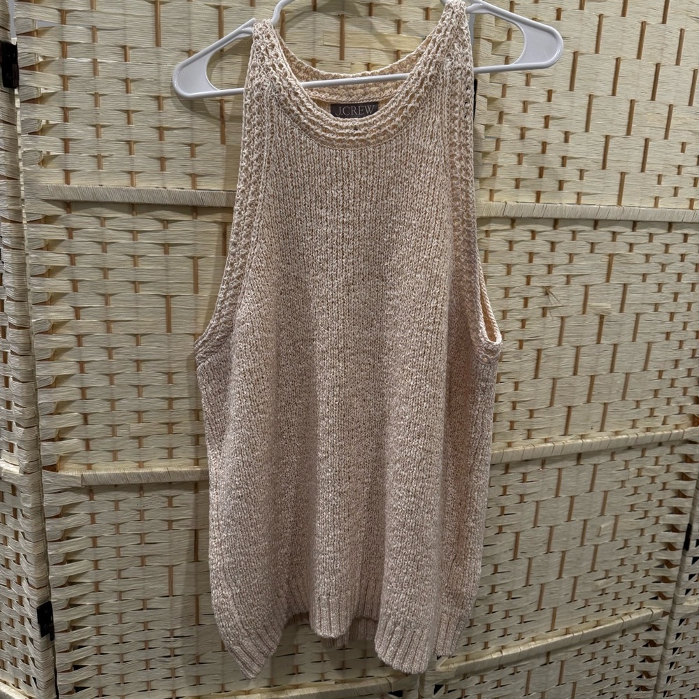J. Crew Women's Beige Knit Sweater
